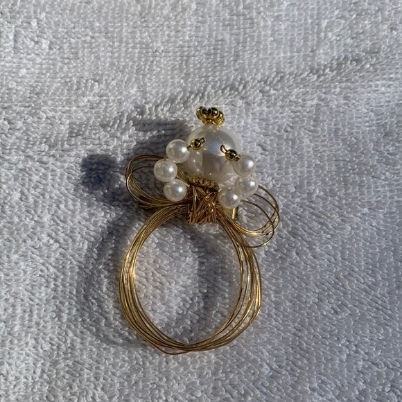 Wire Wrapped ANGEL PIN - Picture 3 of 7